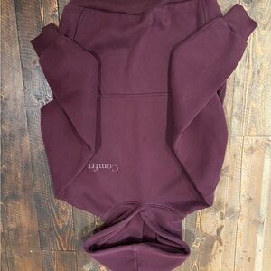 Purple Cozy Jacket with Sweatpants & Joggers Style